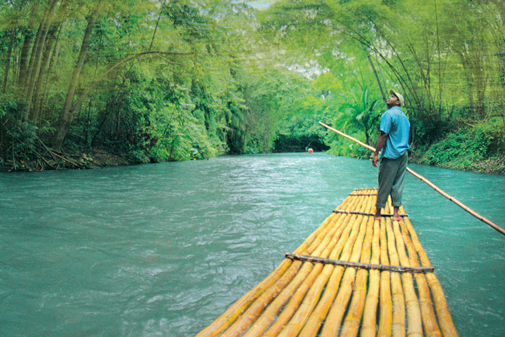 Martha Brae Rafting with Man